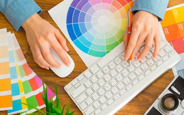 رنگهای متداول برای طراحی وب سایت در سال 2019